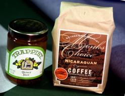 Nicaraguan Coffee and Trappist Quince Jelly